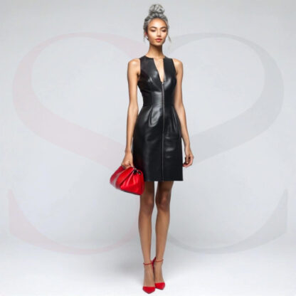 Leather Womens Dress