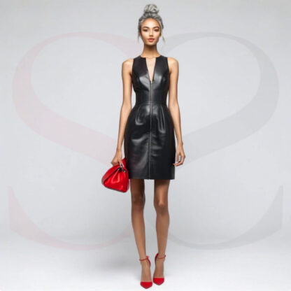 Leather Womens Dress