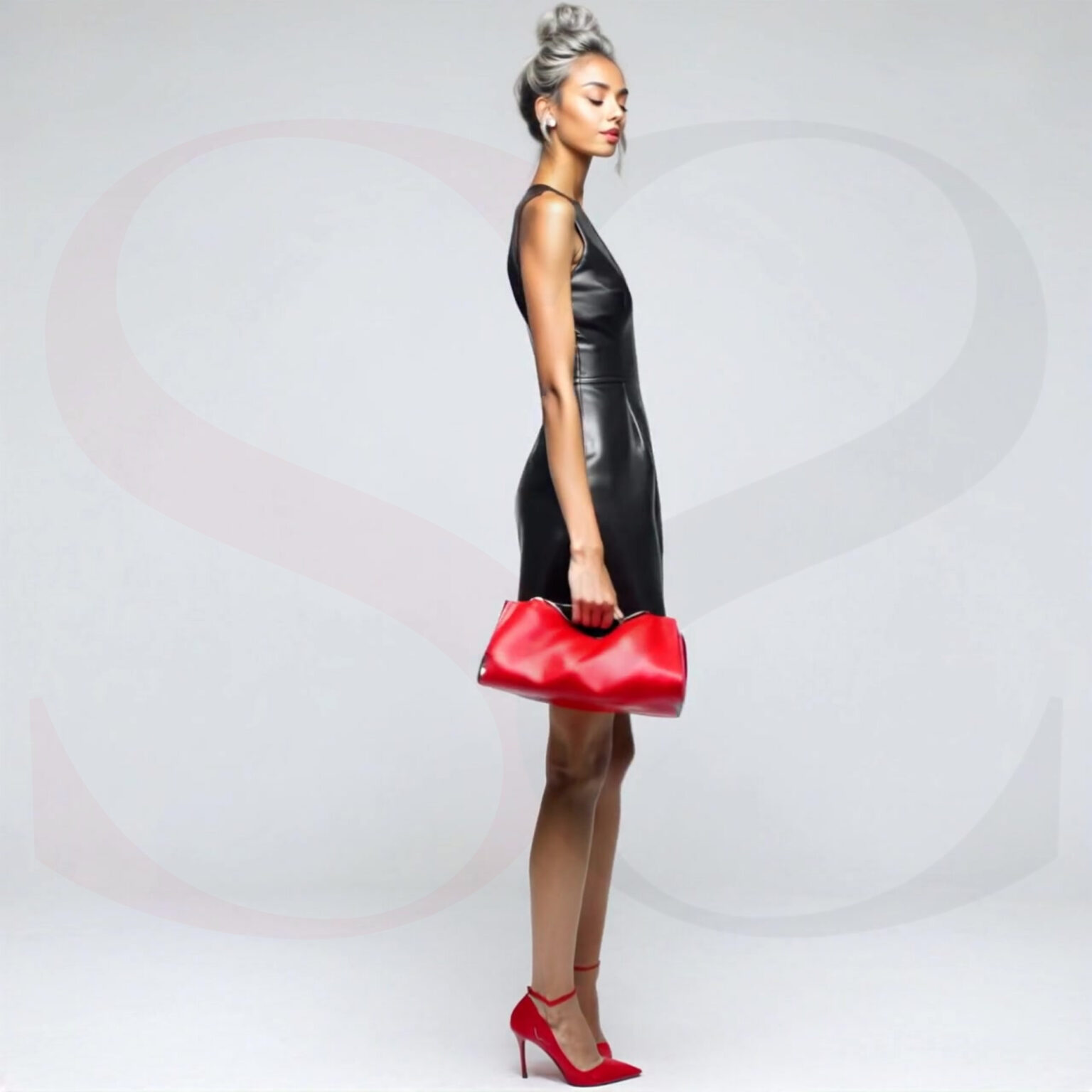 Leather Womens Dress