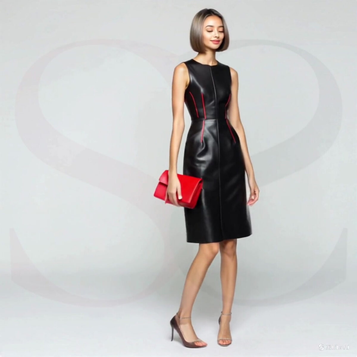 Long Sleeveless Dress Casual