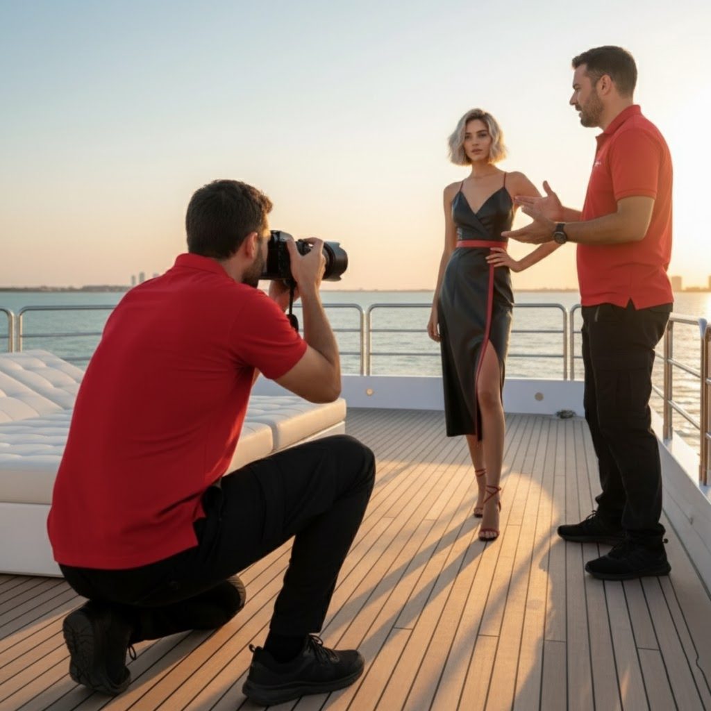 Oceanic Opulence, Effortlessly Styled