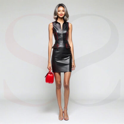 Womens Zip Front Dress
