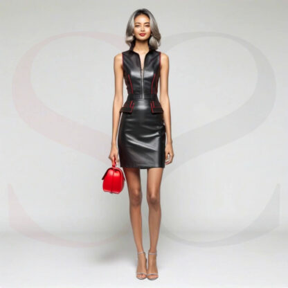 Womens Zip Front Dress