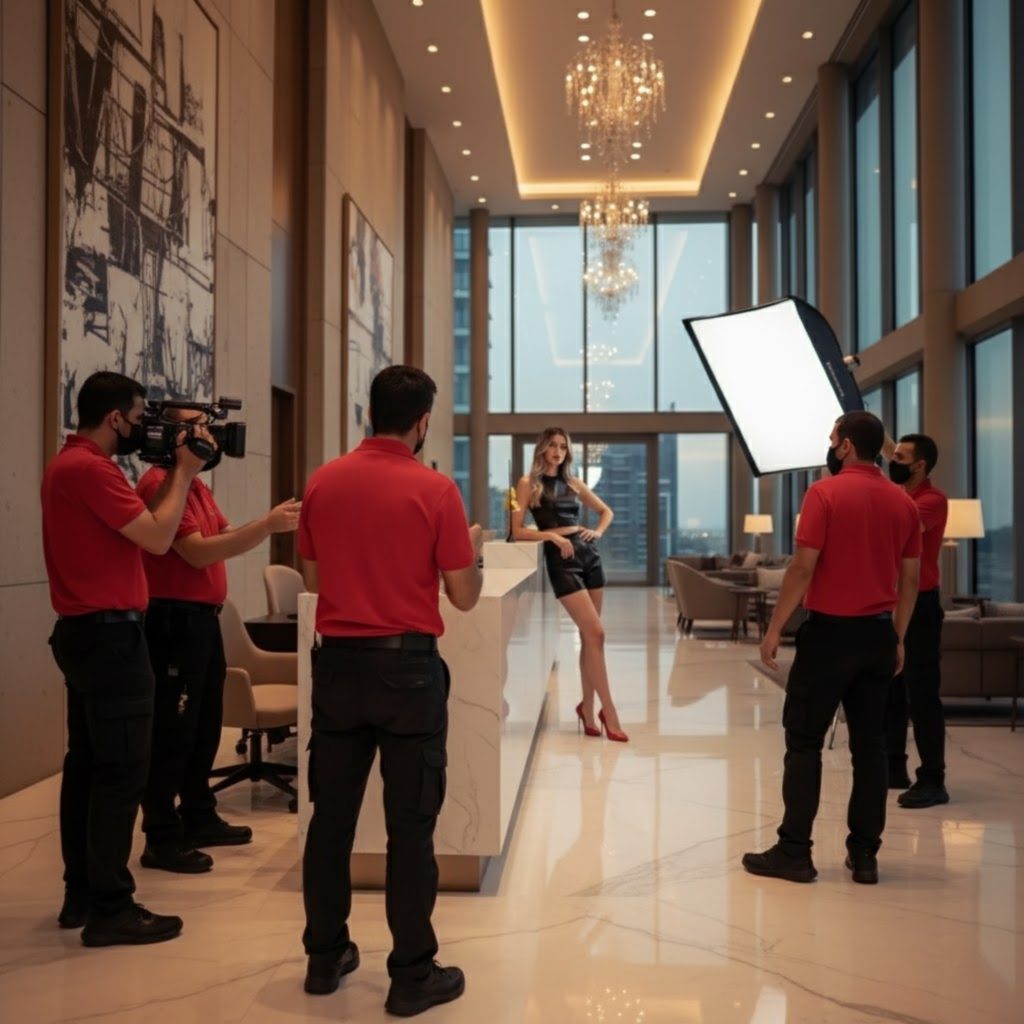 Lobby Allure: A Tailored Statement
