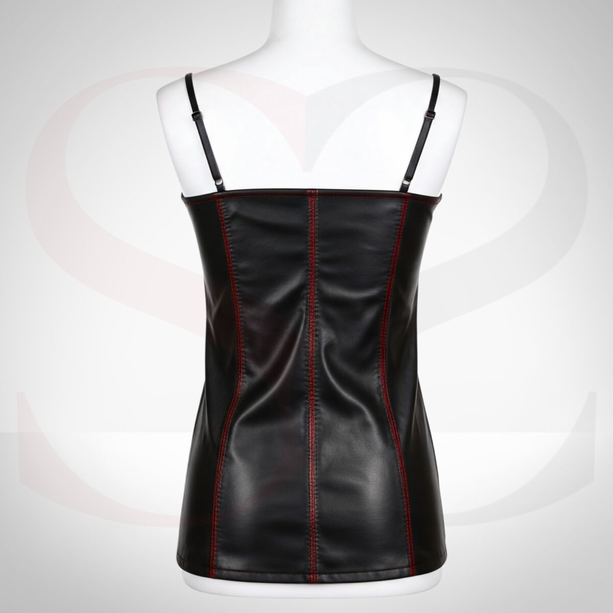 Luxury Leather Cami Top