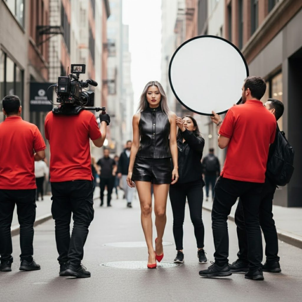 Urban Runway: Effortless Power