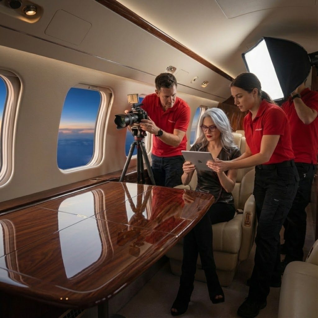 Effortless Elegance at 40,000 Feet