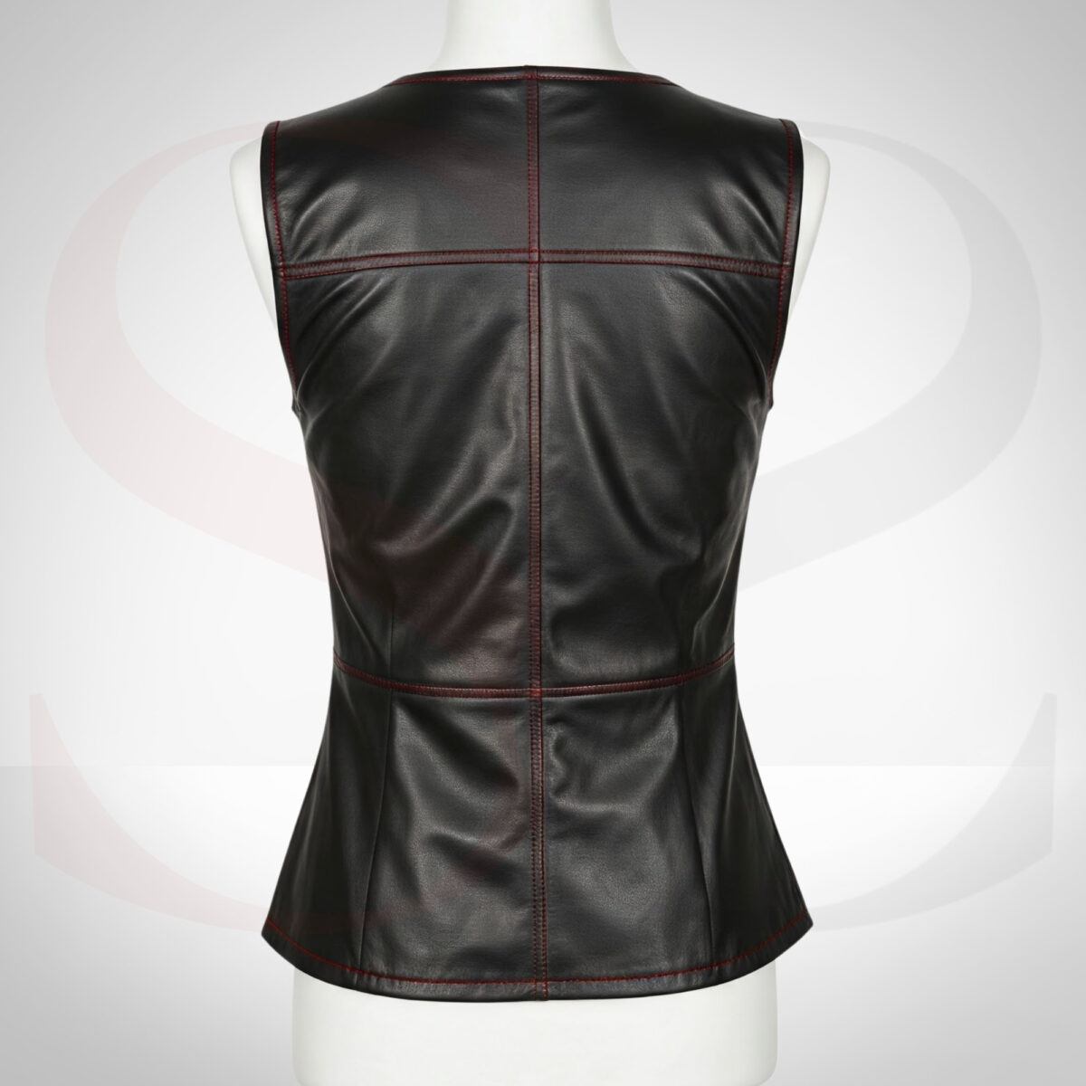 Iconic Style Leather Wrap Top