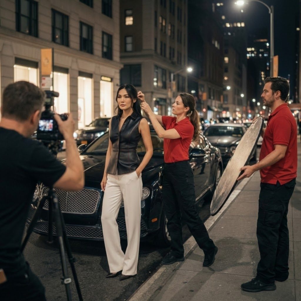 Urban Elegance: Mastering the Night Shoot