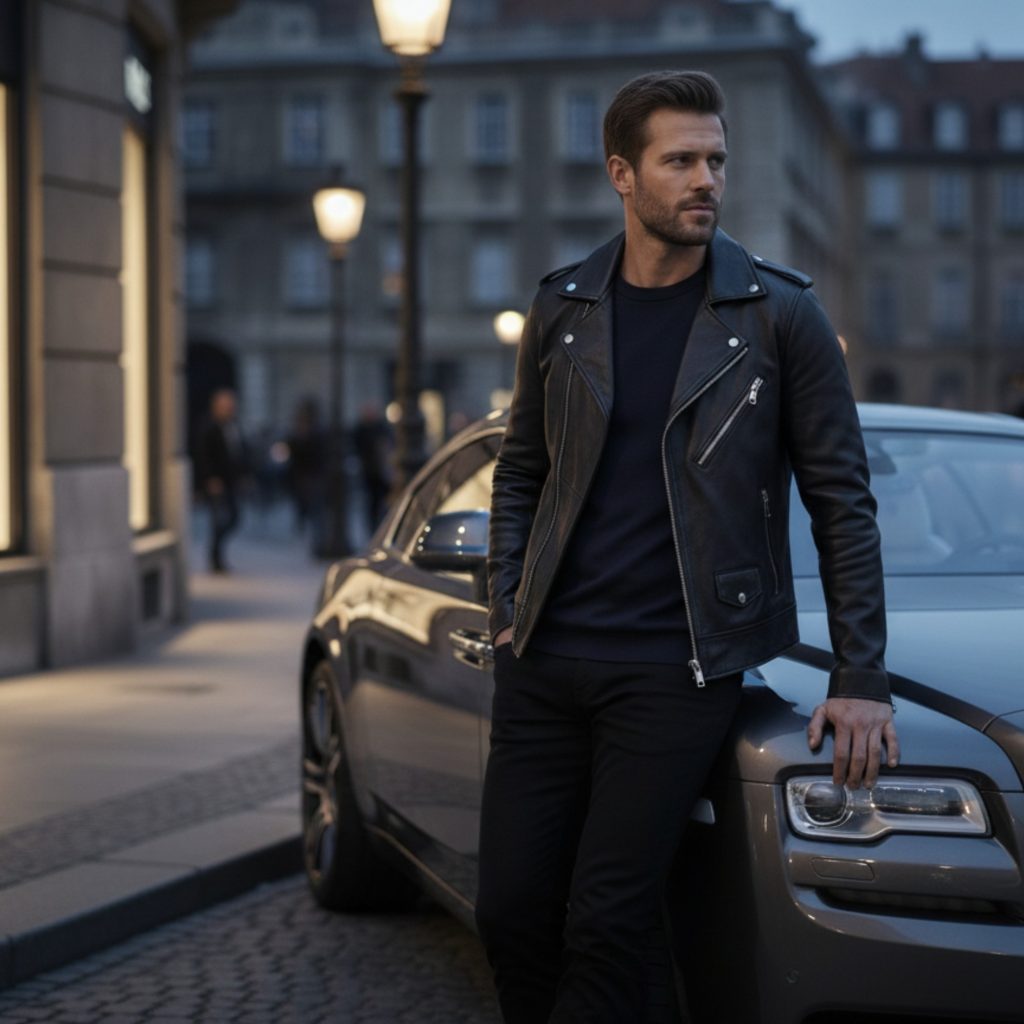 Original Leather Casual Dressy Winter Jacket